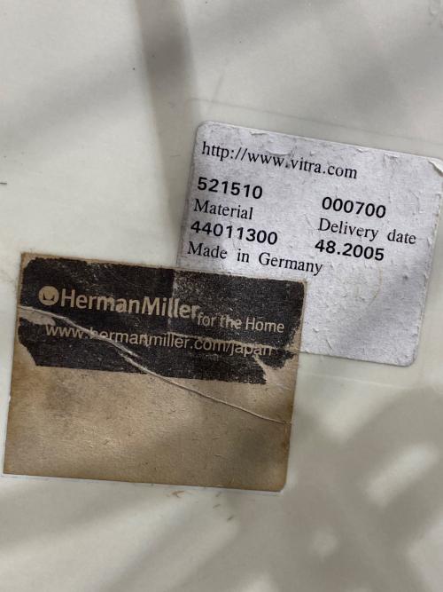 Herman Miller (ハーマンミラー) イス @ アイボリー アームシェルチェア