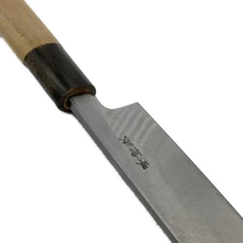 包丁 刃渡り約21cm 一竿子忠綱