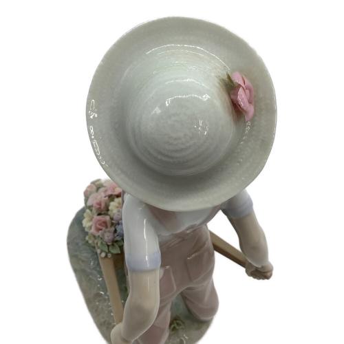 リヤドロ フィギュリン 大事な花かご 展示保管品 LLADRO (リヤドロ) フィギュリン 「花車」｜トレファクONLINE