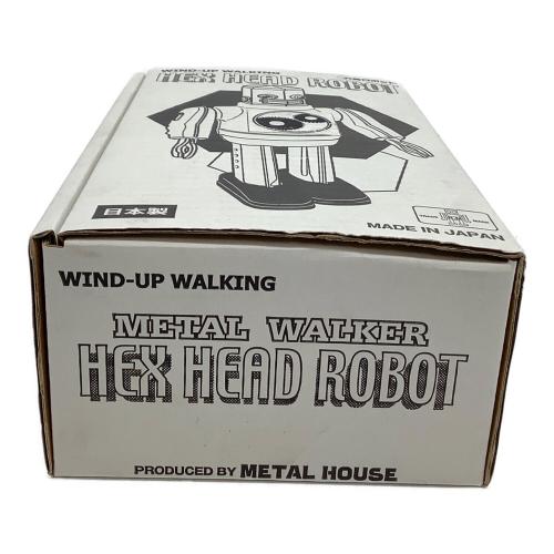 メタルハウス (METAL HOUSE) 六角ロボット ブルー×シルバー
