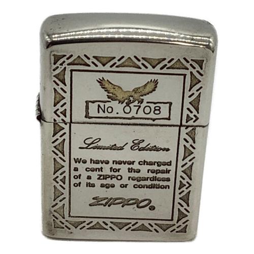 ZIPPO (ジッポ) オイルライター 1994年 シルバー 10ミクロン