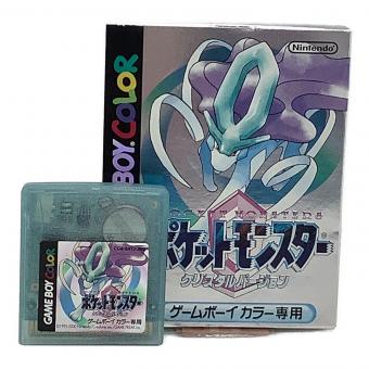 Nintendo (ニンテンドー) ポケットモンスタークリスタルバージョン ゲームボーイ用ソフト -