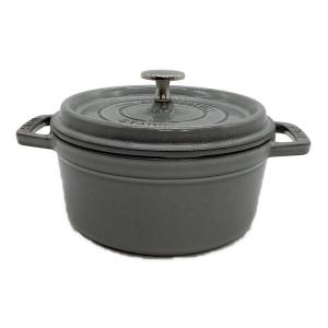 Staub (ストウブ) ココット ラウンド 40509-484 18cm/1.7L グレー