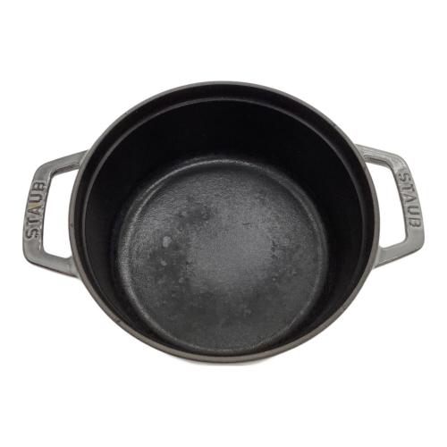 Staub (ストウブ) ココット ラウンド 40509-484 18cm/1.7L グレー