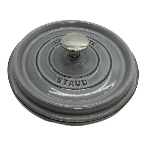 Staub (ストウブ) ココット ラウンド 40509-484 18cm/1.7L グレー