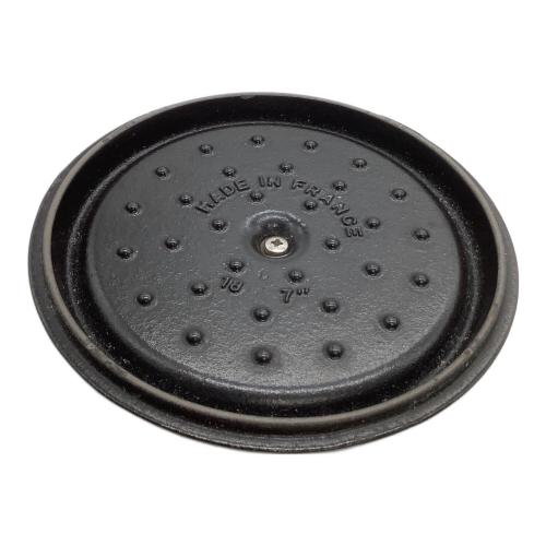 Staub (ストウブ) ココット ラウンド 40509-484 18cm/1.7L グレー