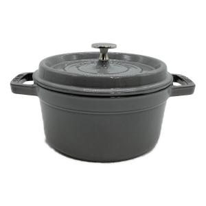 Staub (ストウブ) ピコ・ココット ラウンド 40509-304 20cm/2.2L グレー