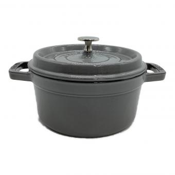 Staub (ストウブ) ピコ・ココット ラウンド 40509-304 20cm/2.2L グレー