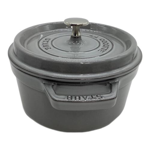 Staub (ストウブ) ピコ・ココット ラウンド 40509-304 20cm/2.2L グレー
