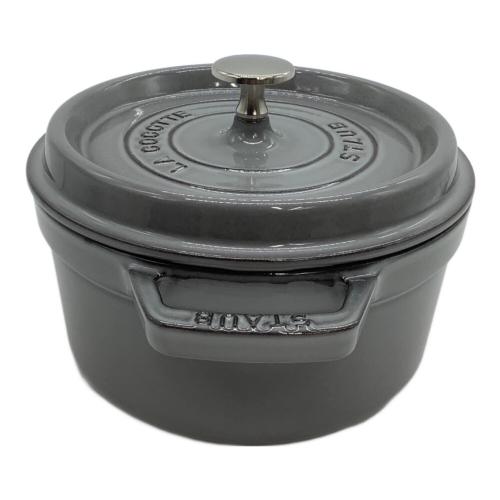 Staub (ストウブ) ピコ・ココット ラウンド 40509-304 20cm/2.2L グレー