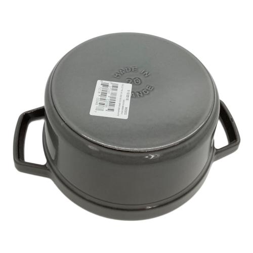 Staub (ストウブ) ピコ・ココット ラウンド 40509-304 20cm/2.2L グレー