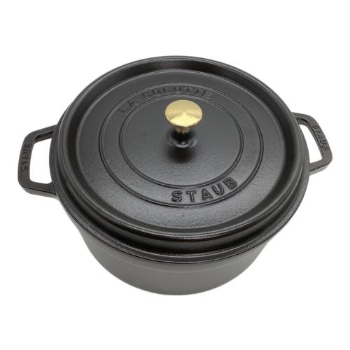 Staub (ストウブ) ココット ラウンド 40509-310 26cm/5.2L ブラック