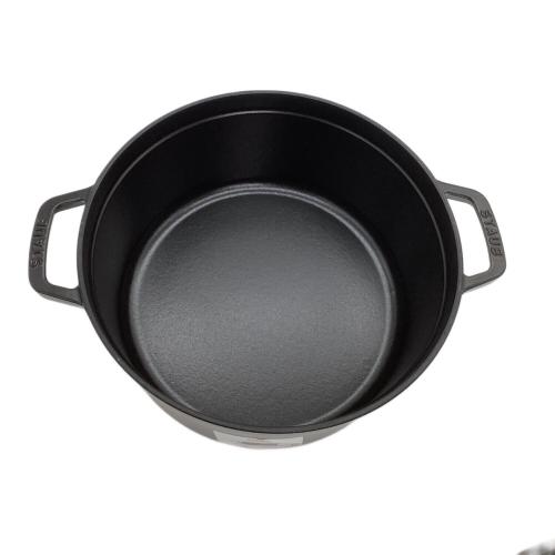 Staub (ストウブ) ココット ラウンド 40509-310 26cm/5.2L ブラック