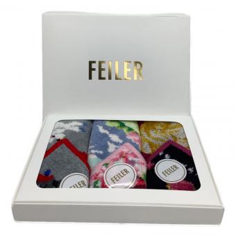 FEILER (フェイラー) タオル&ハンカチセット 三色