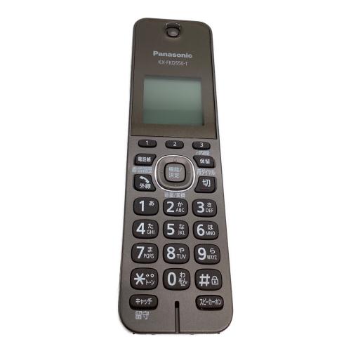 Panasonic (パナソニック) コードレス電話機 KX-FKD550-T