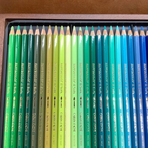 CARAN d'ACHE (カランダッシュ) 色鉛筆 SUPRACOLOR SOFT 80色