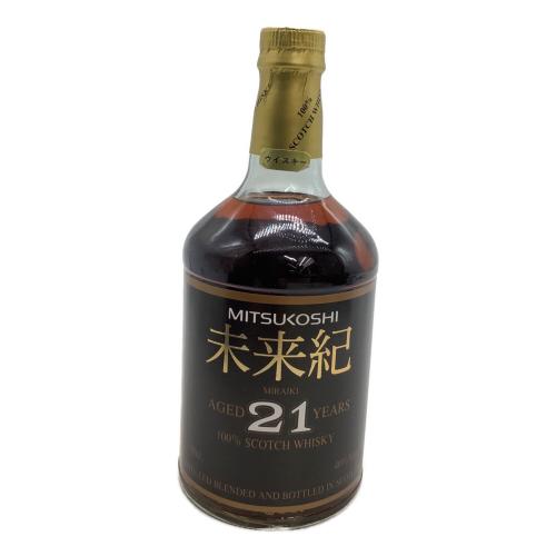 MITSUKOSHI (ミツコシ) 未来紀 スコッチウィスキー 21年 700ml