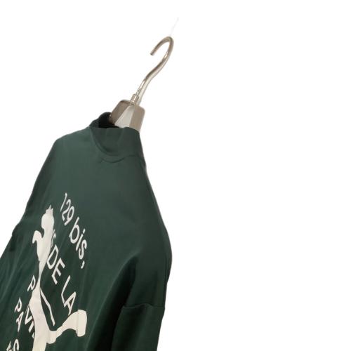PUMA (プーマ) バックプリント 1/4ジップ ジャケット ゴルフウェア(トップス) 638366 メンズ SIZE M グリーン