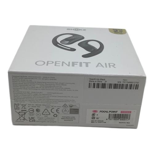 SHOKZ (ショックス) ワイヤレスイヤホン SKZ-EP-000025 オープンイヤー型イヤホン OpenFit Air