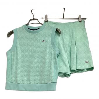 adidas Originals (アディダスオリジナル) ゴルフウェア(セットアップ) レディース SIZE S 黄緑