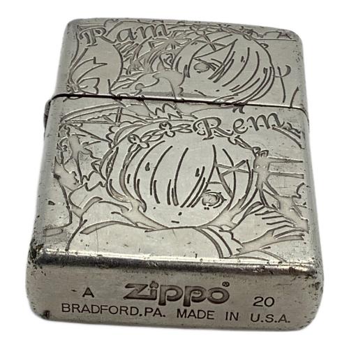 ZIPPO (ジッポ) オイルライター 2020年製 Re：ゼロから始める異世界生活