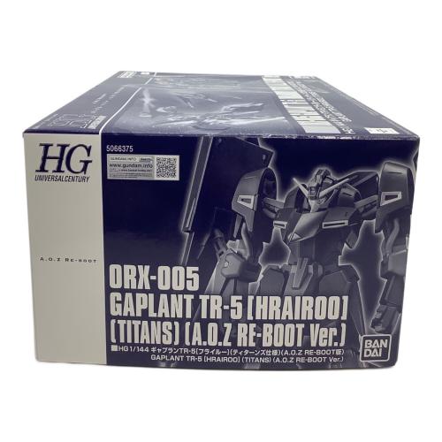 BANDAI (バンダイ) 1/144 HGUC ORX-005 ギャプランTR-5[フライルー] ティターンズ仕様(A.O.Z RE-BOOT版) ガンプラ 「ADVANCE OF Z ティターンズの旗のもとに」