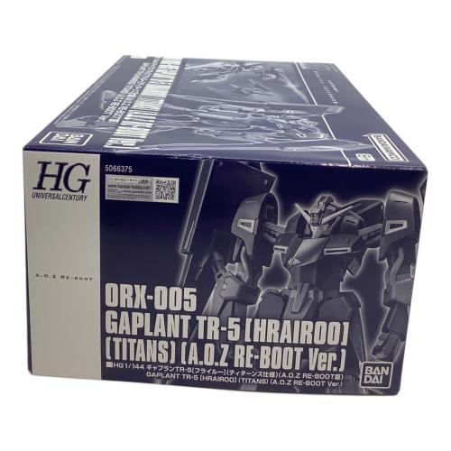 BANDAI (バンダイ) 1/144 HGUC ORX-005 ギャプランTR-5[フライルー] ティターンズ仕様(A.O.Z RE-BOOT版) ガンプラ 「ADVANCE OF Z ティターンズの旗のもとに」