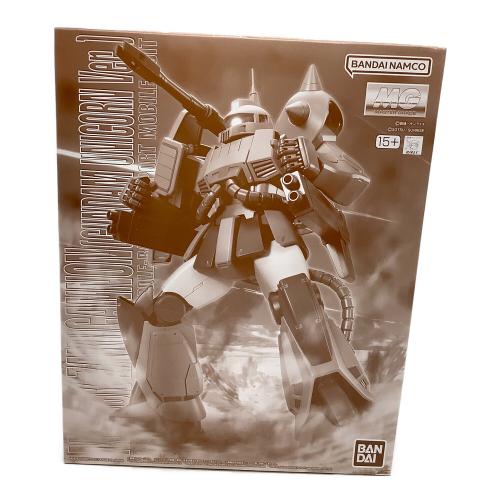 BANDAI (バンダイ) 1/100 MG MS-06K ザク・キャノン(ユニコーンカラーVer.) ガンプラ 「機動戦士ガンダムUC」