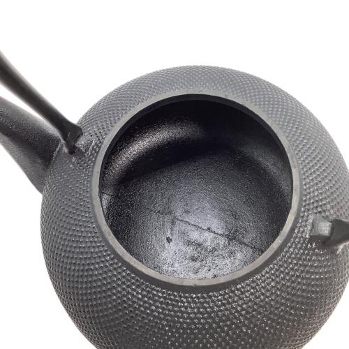 南部鉄器 (ナンブテッキ) 鉄瓶 17センチ