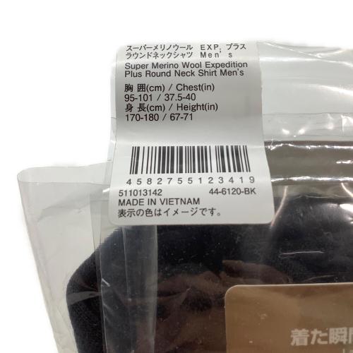 mont-bell (モンベル) 長袖Tシャツ 1107832 メンズ SIZE L ブラック　未使用品