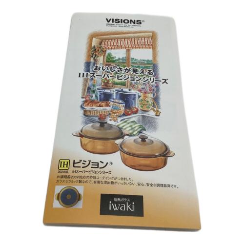 iwaki (イワキ) 両手鍋 TBK-EL24IH 2.4L IH VISION