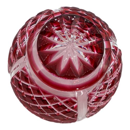 薩摩切子 (サツマキリコ) 切子向付鉢 薩摩ガラス工芸作