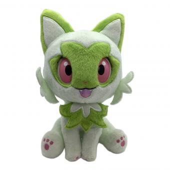 ポケットモンスター なででみつめて ぱちくりニャオハ ヌイグルミ