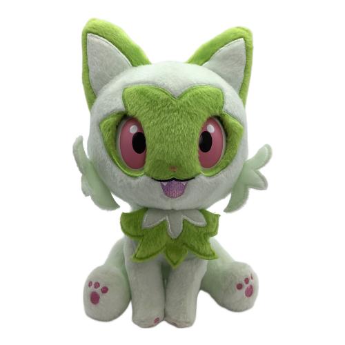 ポケットモンスター なででみつめて ぱちくりニャオハ ヌイグルミ