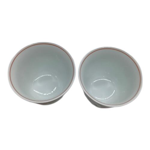 深川製磁 (フカガワセイジ) 香茶碗揃 菊小鳥