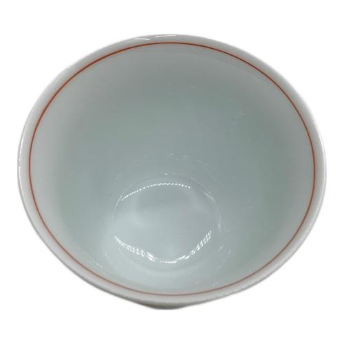 深川製磁 (フカガワセイジ) 香茶碗揃 菊小鳥