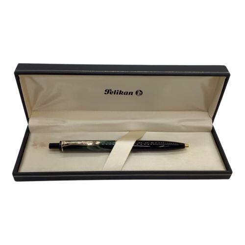 Pelikan (ペリカン) ボールペン マーブルグリーン×ブラック K200