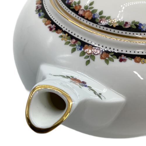 Wedgwood (ウェッジウッド) ティーポット 黒壺 OSBORNE