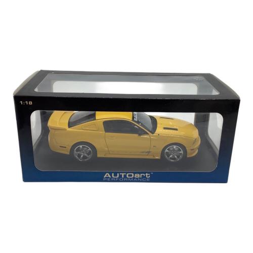AUTOart (オートアート) 1/18 Saleen Mustang S281 ダイキャストミニカー イエロー