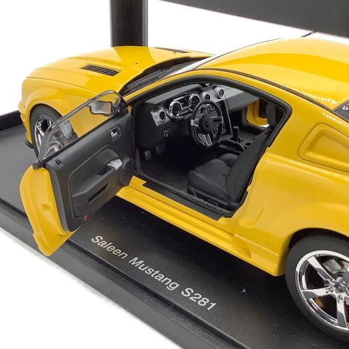 AUTOart (オートアート) 1/18 Saleen Mustang S281 ダイキャストミニカー イエロー