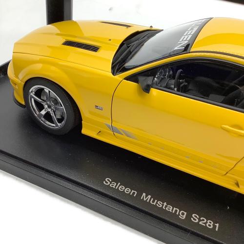 AUTOart (オートアート) 1/18 Saleen Mustang S281 ダイキャストミニカー イエロー