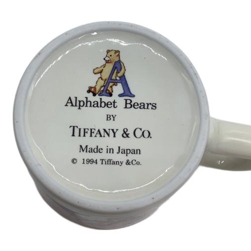 TIFFANY & Co. (ティファニー) プレート＆マグカップ アルファベットベアー