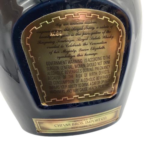 CHIVAS BROTHERS (シーバスブラザーズ) ROYAL SALUTE スコッチウィスキー 750ml