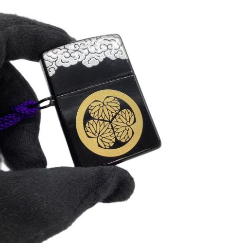 ZIPPO (ジッポ) オイルライター 本金蒔絵 葵ノ紋