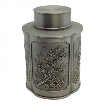  Selangor ロイヤルセランゴル 茶筒 ROYAL SELANGOR (ロイヤルセランゴール) 茶筒 シルバー｜トレファクONLINE