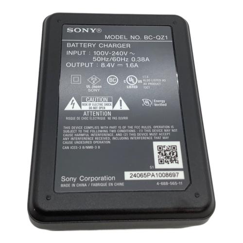 SONY (ソニー) バッテリーチャージャー BC-QZ1 ②