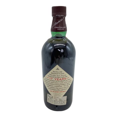 バランタイン スコッチウイスキー 17年 760ml