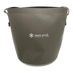 Snow peak (スノーピーク) ソフトバケツ オリーブ