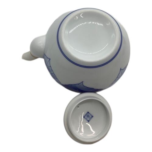 香蘭社 (コウランシャ) 茶器揃 愁海棠 染錦模様　急須 湯呑 5客セット