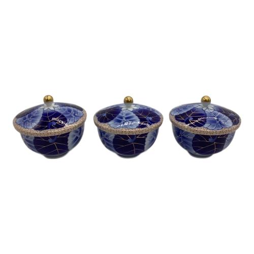 香蘭社 (コウランシャ) 茶器揃 愁海棠 染錦模様　急須 湯呑 5客セット